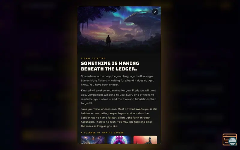 Screenshot of Evolvers