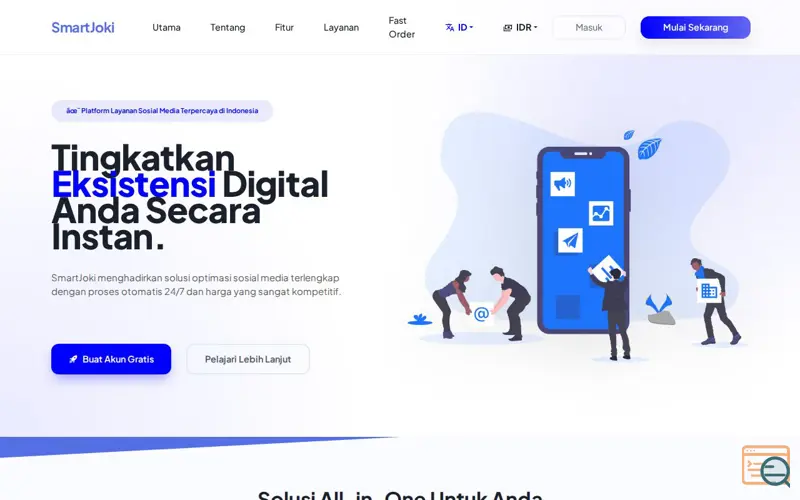Screenshot of SmartJoki