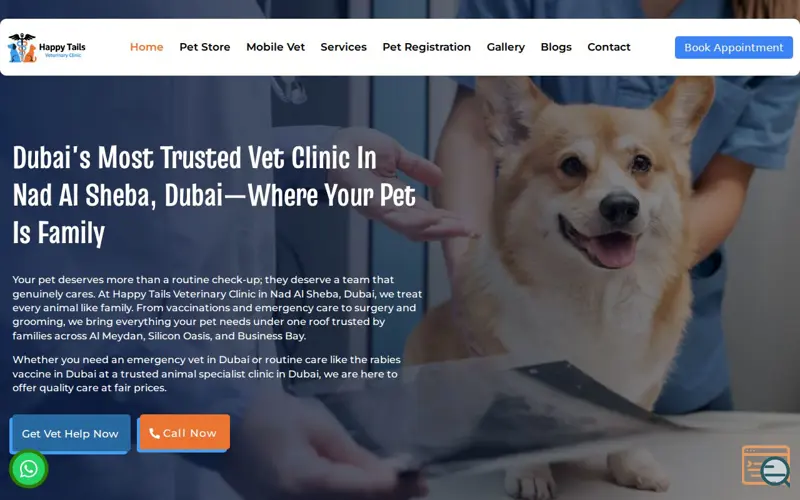 Screenshot of Happy Tails