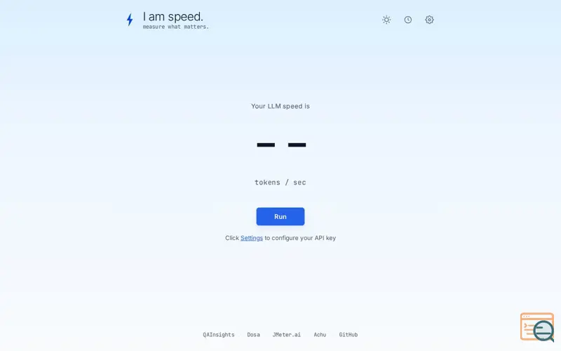 Screenshot of I am speed.