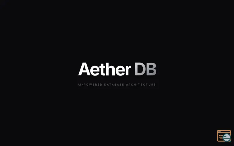 Screenshot of Aether DB