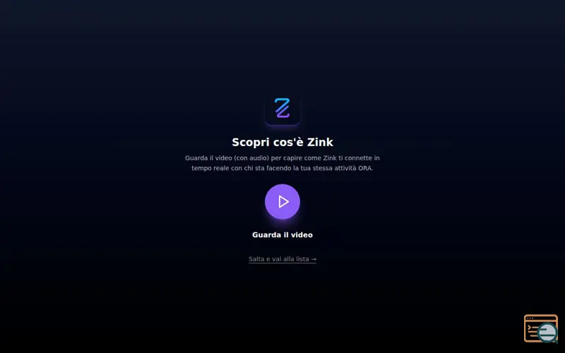 Screenshot of Zink — Live Moments