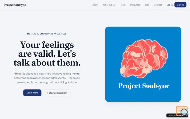 Screenshot of SoulSync — Mental & Emotional Awareness
