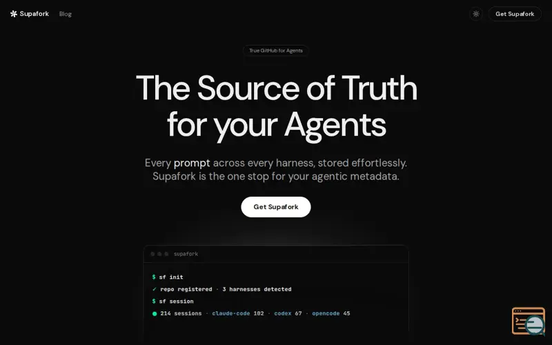 Screenshot of Supafork