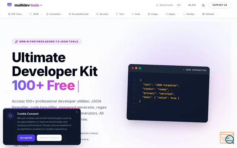 Screenshot of multidevtools