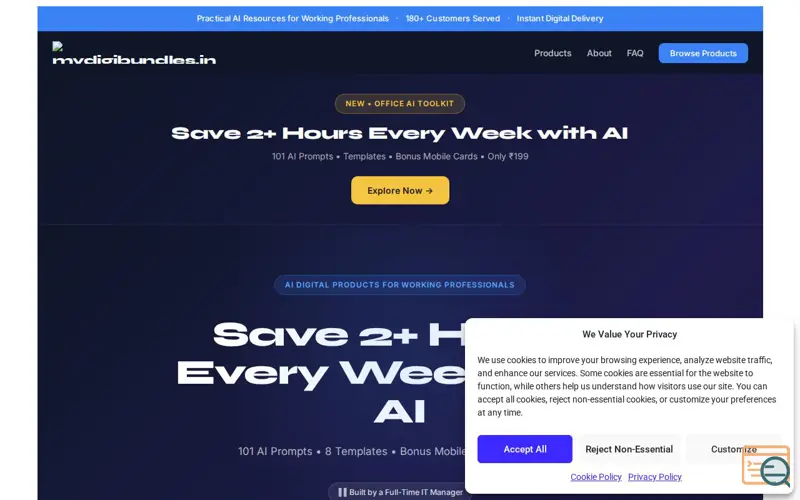 Screenshot of Mydigibundles