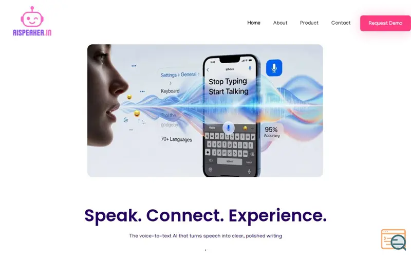 Screenshot of AiSpeaker