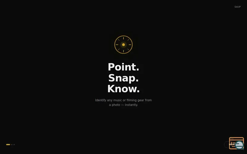 Screenshot of GearSnap