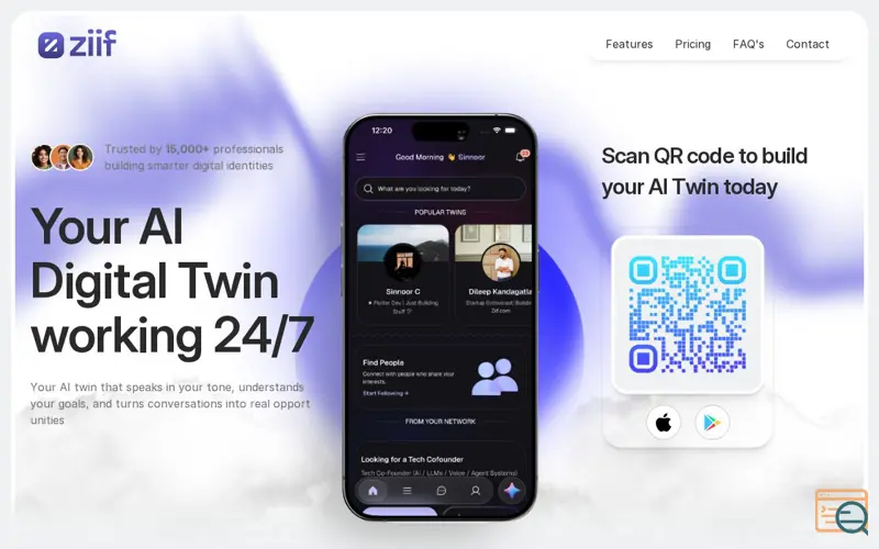 Screenshot of Ziif