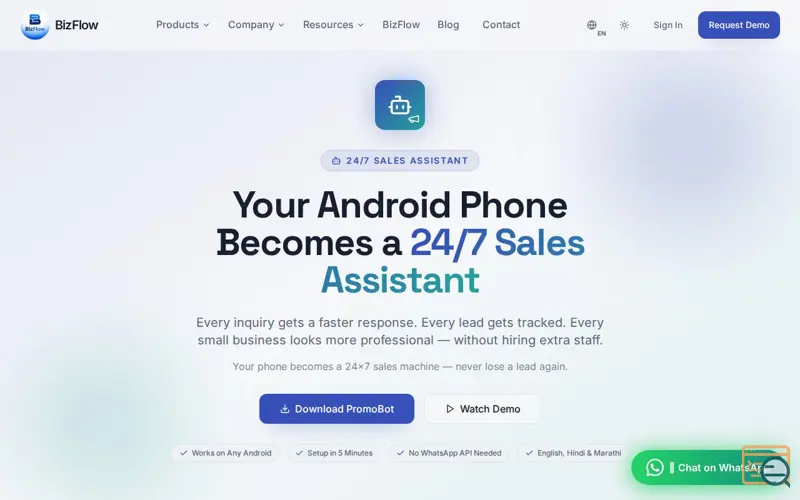 Screenshot of Promobot