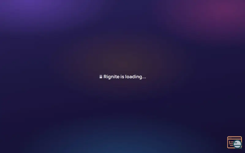 Screenshot of Rignite, a launch using Adsgram