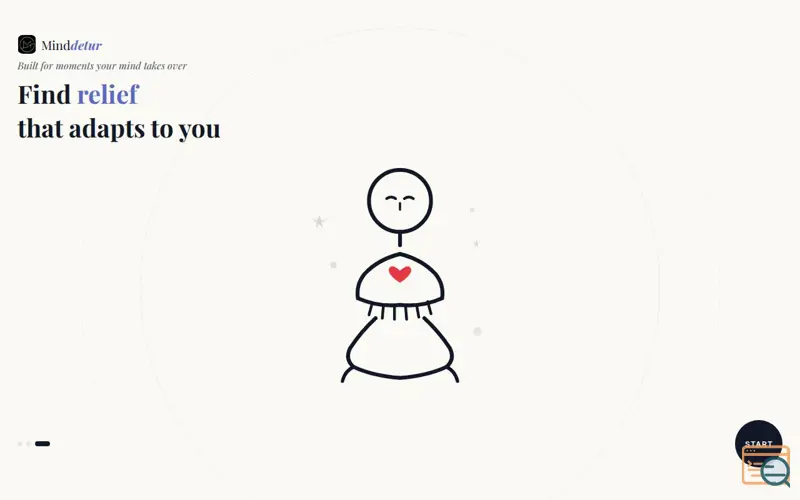 Screenshot of Minddetur