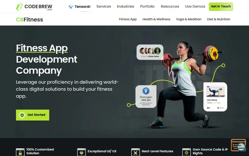 Screenshot of Code Brew Labs