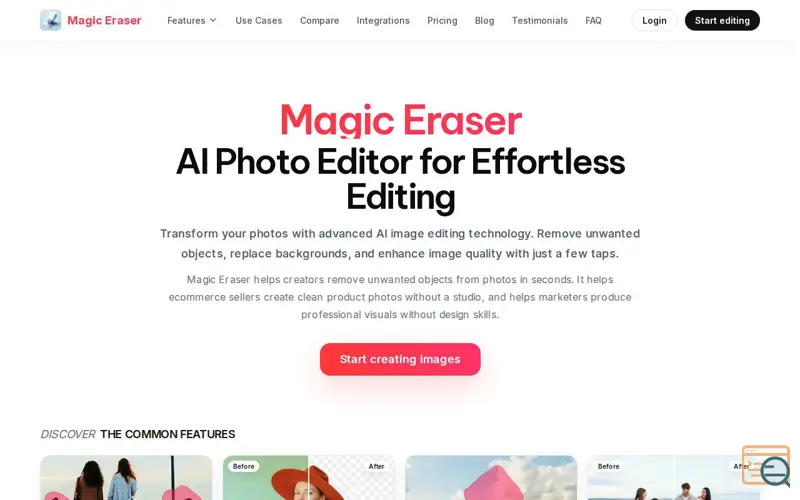 Screenshot of Magic Eraser - AI Photo Editor