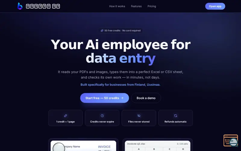 Screenshot of Bointo Ai