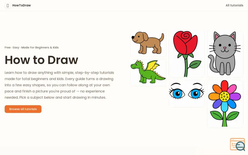 Screenshot of How to Draw