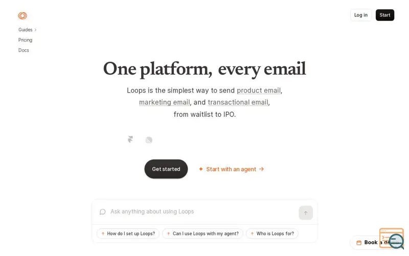Screenshot of Goals from Loops