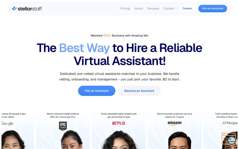 Screenshot of Stellar Staff