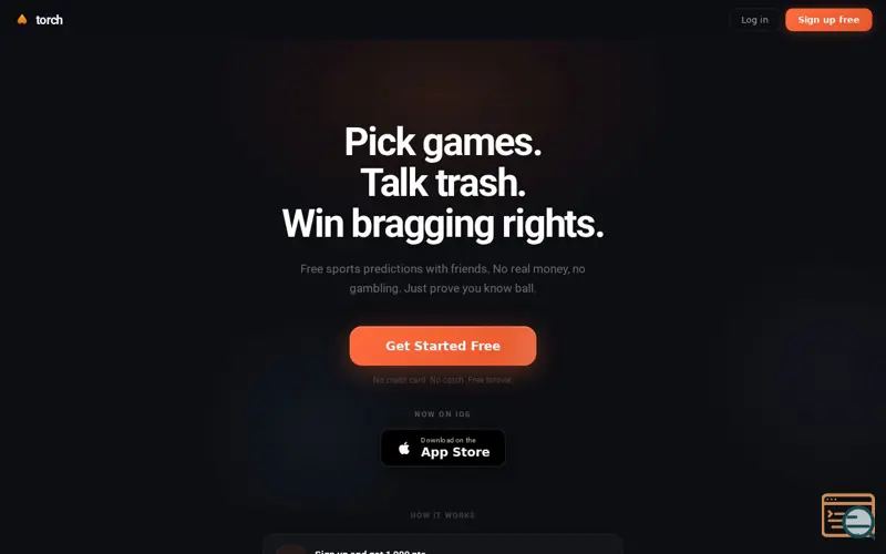 Screenshot of Torch