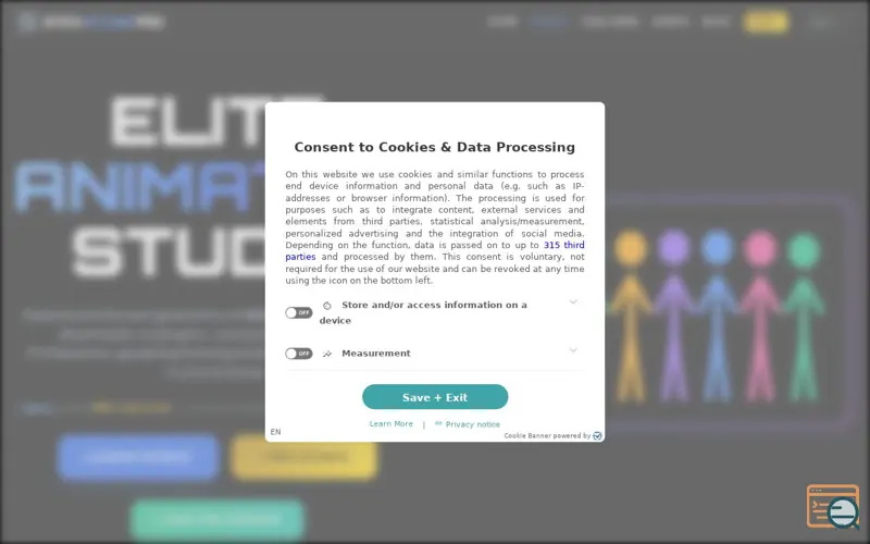Screenshot of Stick Studio Pro 2.0