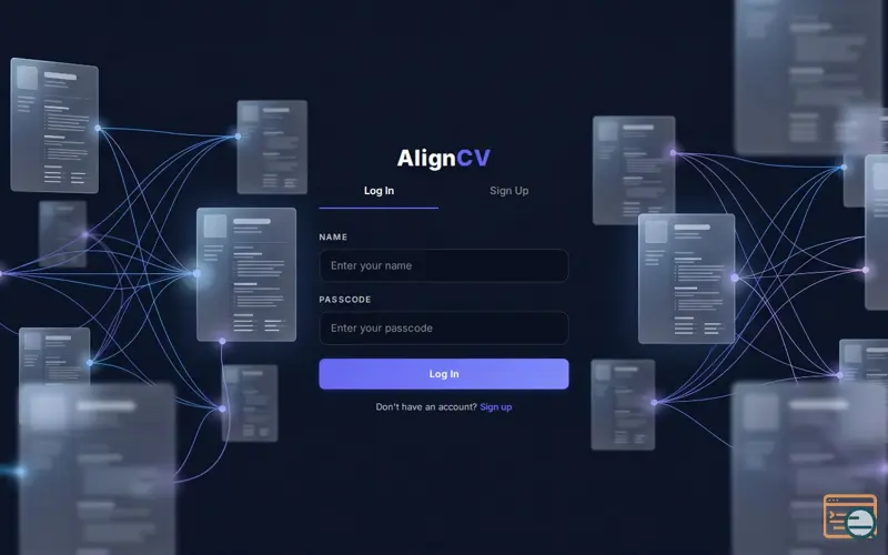 Screenshot of AlignCV - Free AI Resume Builder
