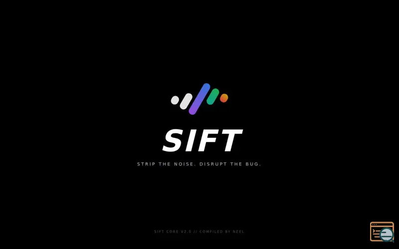Screenshot of SIFT