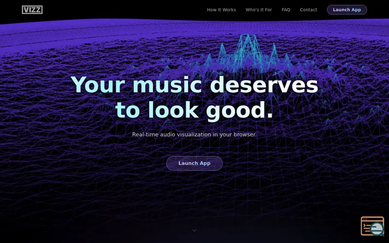 Screenshot of Vizz