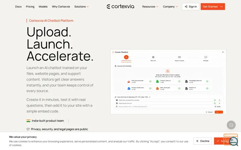 Screenshot of Cortexvia