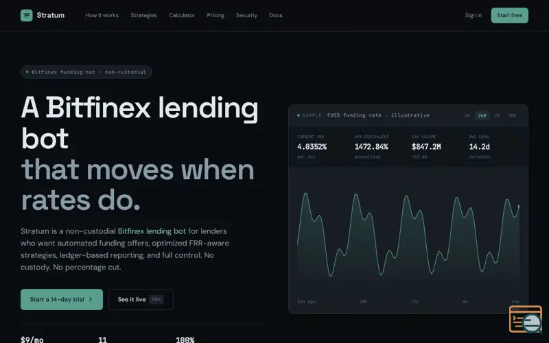 Screenshot of Stratum