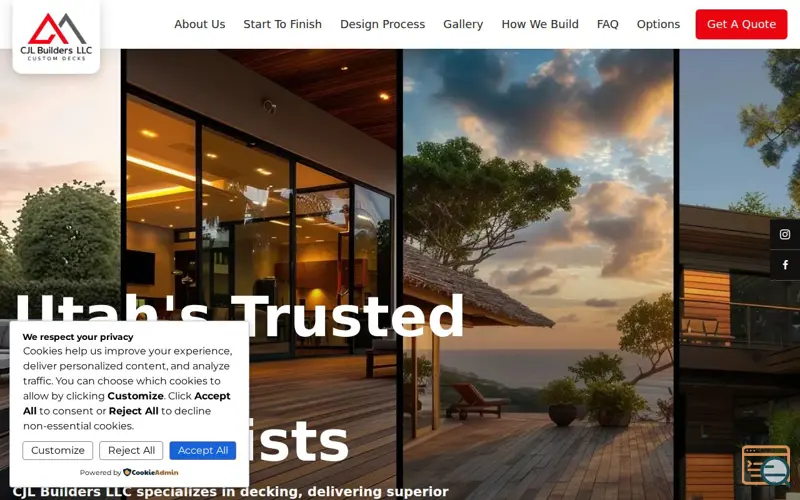 Screenshot of CJL Builders LLC