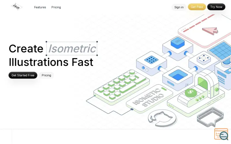 Screenshot of Isometic Studio