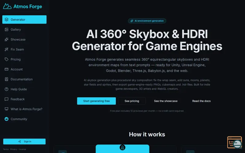 Screenshot of Atmos Forge