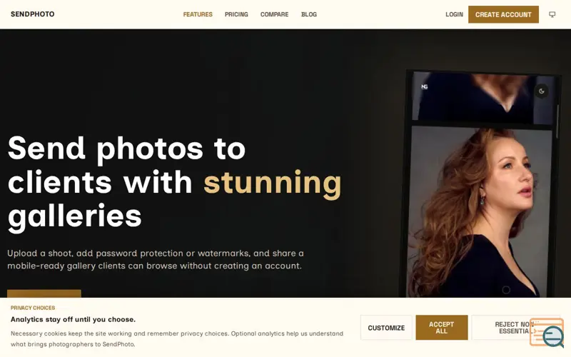 Screenshot of SendPhoto