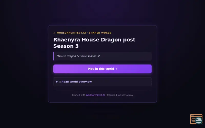 Screenshot of Worldarchitect.ai