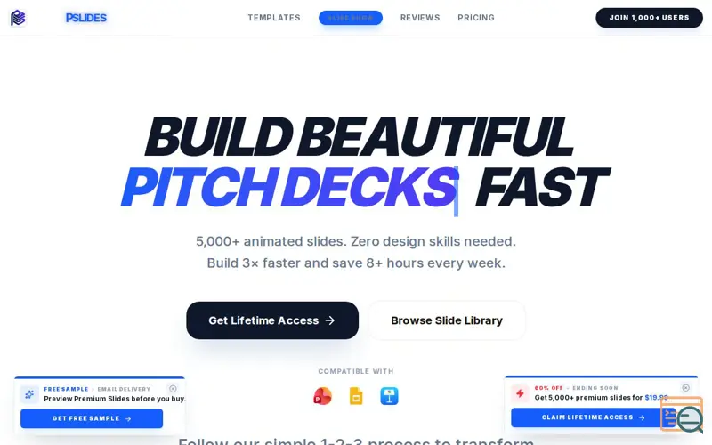 Screenshot of Premium Slides