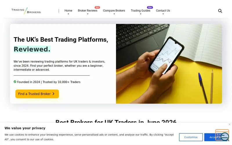 Screenshot of Trading Brokers