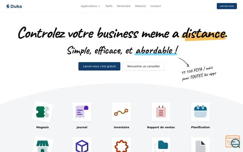 Screenshot of Duka360