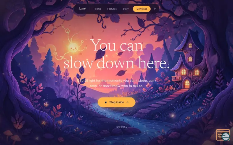 Screenshot of Lume: AI Companion