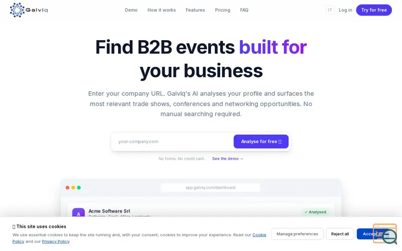 Screenshot of Galviq