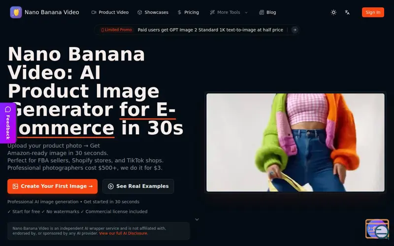 Screenshot of Nano Banana Pro, a launch using Foundr