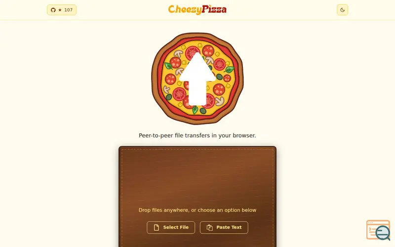 Screenshot of CheezyPizza