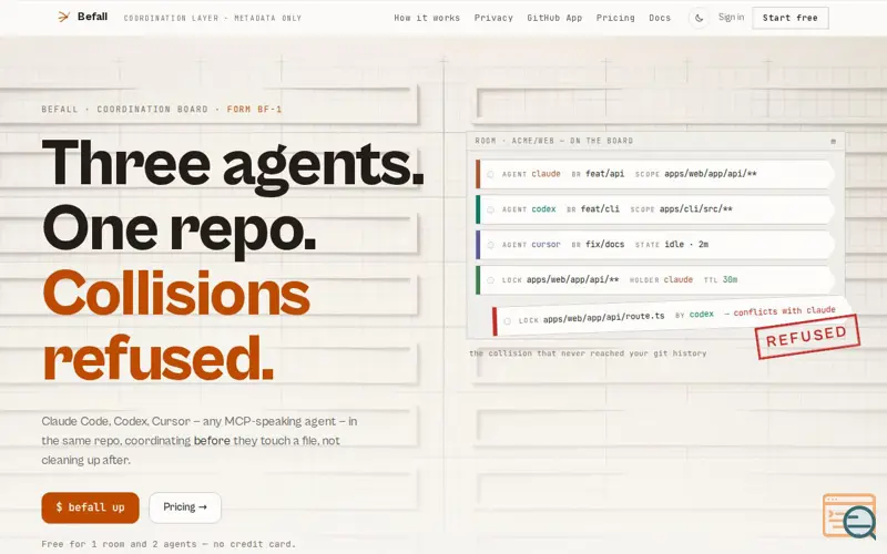 Screenshot of Befall