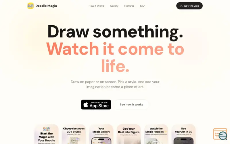 Screenshot of Doodle Magic