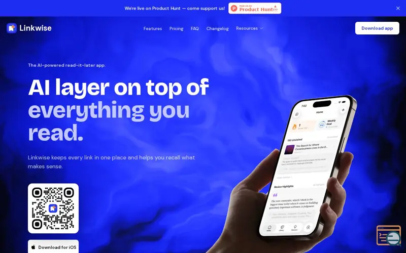 Screenshot of Linkwise