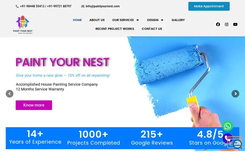 Screenshot of Paint Your Nest - Color Your Dreams
