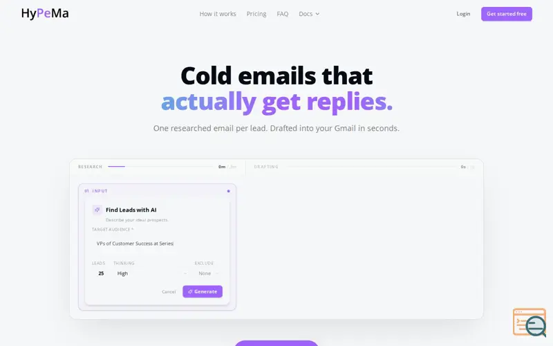 Screenshot of HyPeMa