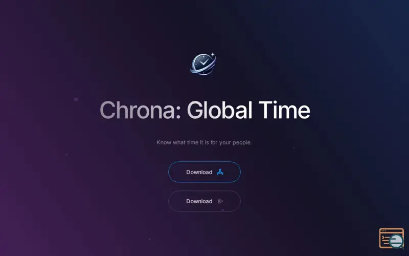 Screenshot of Chrona: Global Time