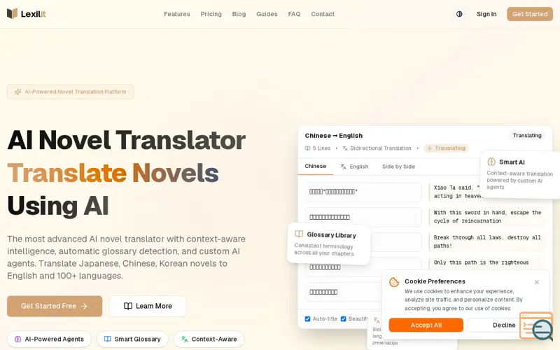 Screenshot of Lexilit