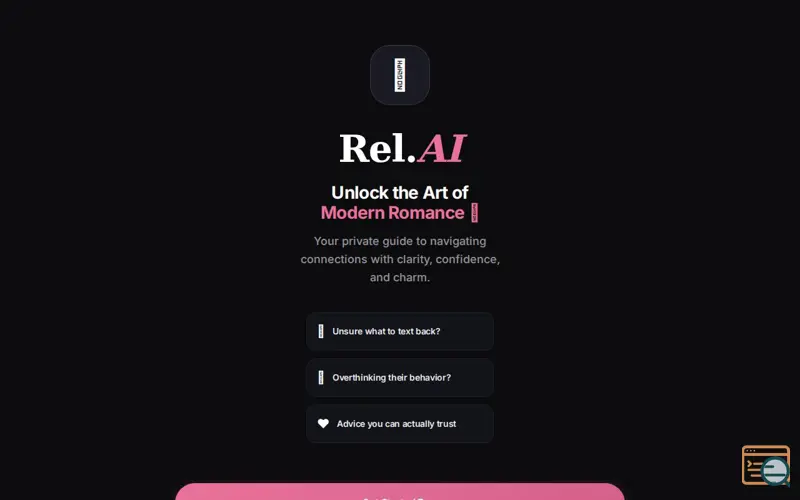Screenshot of Rel.AI