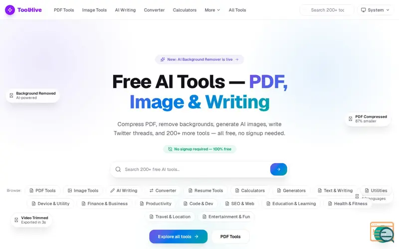 Screenshot of ToolHive